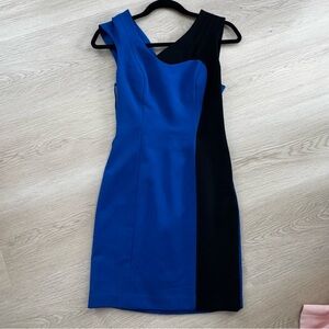 JAYGODFREY  Blue and Black Dress